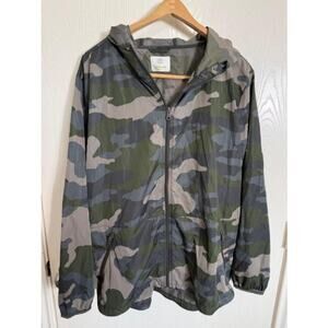 OFFLINE by Aerie Camo Windbreaker Jacket-XL